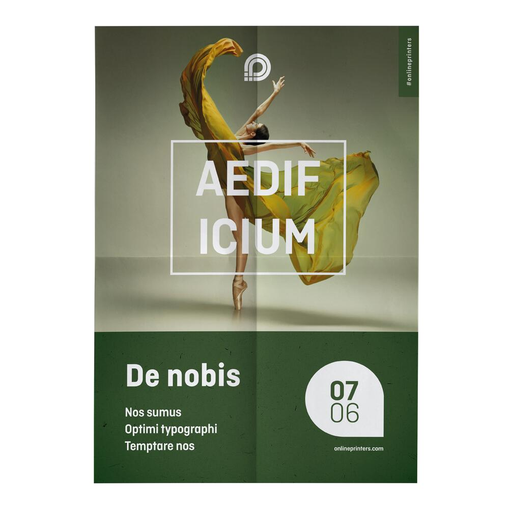 100 Plakater B1 | 150 g/m² kunsttrykpapir | Design online