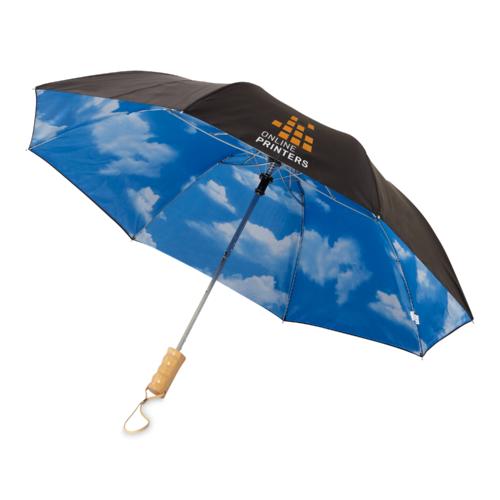 Foldbar paraply med automatisk åbning Blue-skies 1
