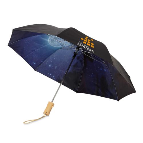 Foldbar paraply med automatisk åbning Clear-night 1