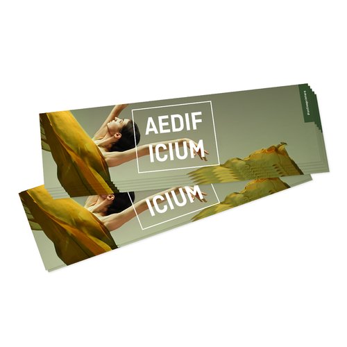 Papirklisterm�rke, rektangul�r.