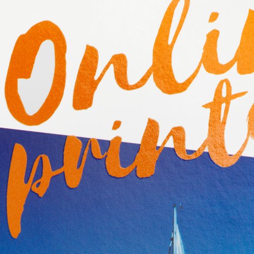 Flyers med partiel finish, A4-firkantet, dobbeltsidet tryk 2