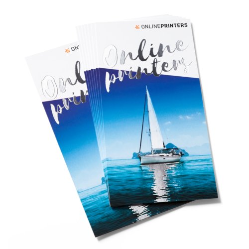 Flyers med partiel finish, M65, dobbeltsidet tryk 1
