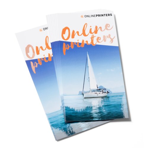 Flyers med partiel finish, A4-firkantet, dobbeltsidet tryk 1