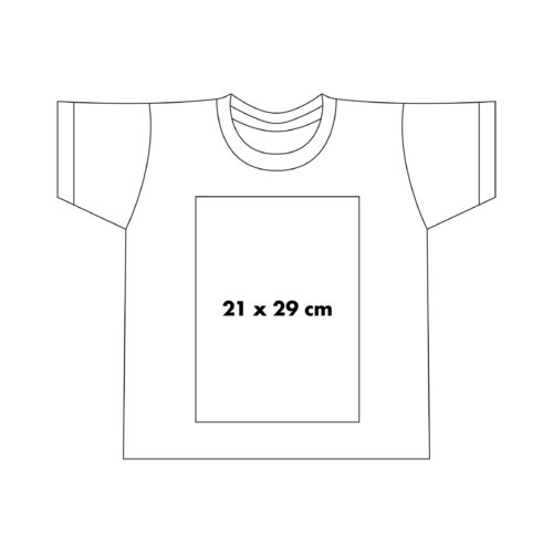 T-shirt i bomuld med korte rmer og rund hals.