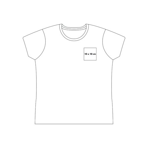 Bomulds-T-shirt med korte rmer og rund hals.