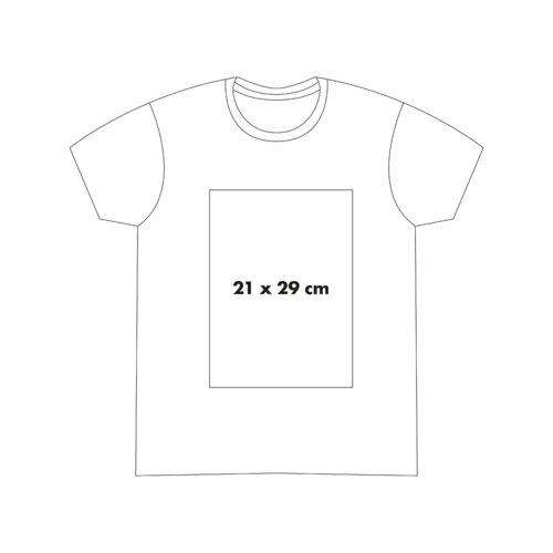 T-shirt i bomuld med korte rmer og rund hals.