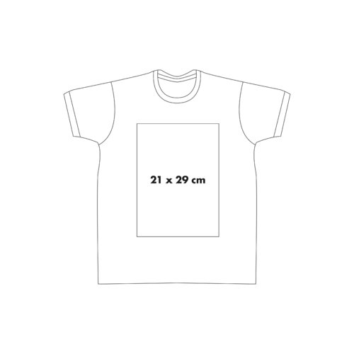 T-shirt i bomuld med korte rmer og rund hals.