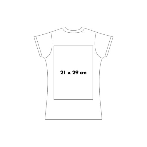 Bomulds t-shirt med korte rmer og rund hals.