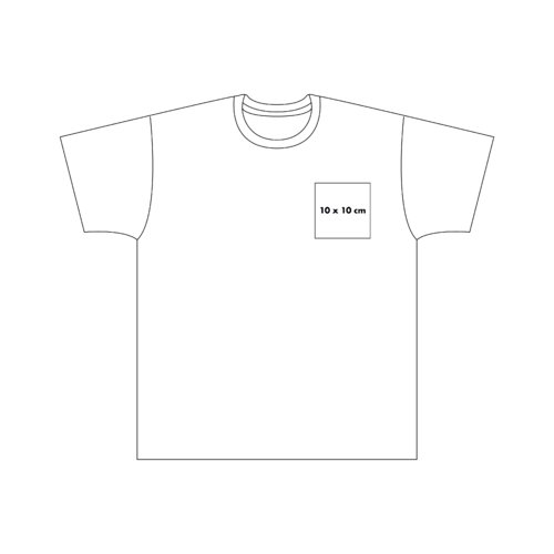 T-shirt i bomuld med korte rmer og rund hals.