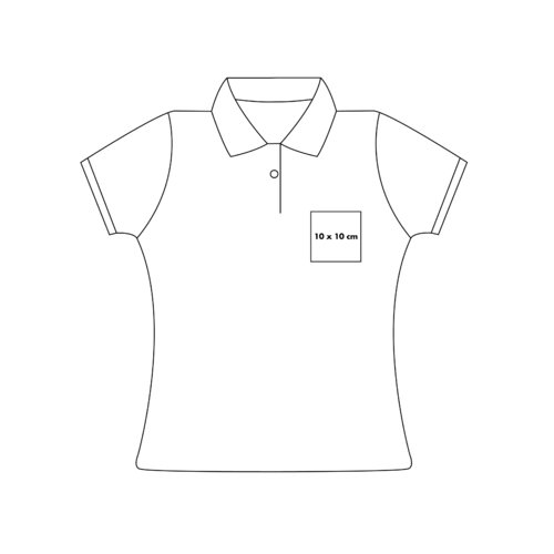 Polo shirt i bomuld med korte rmer og krave.