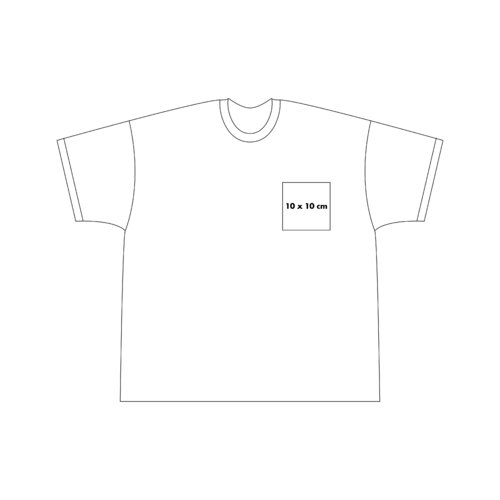 T-shirt i bomuld med korte rmer og rund hals.