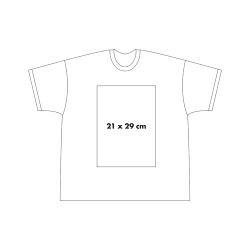 T-shirt i bomuld med korte rmer og rund hals.