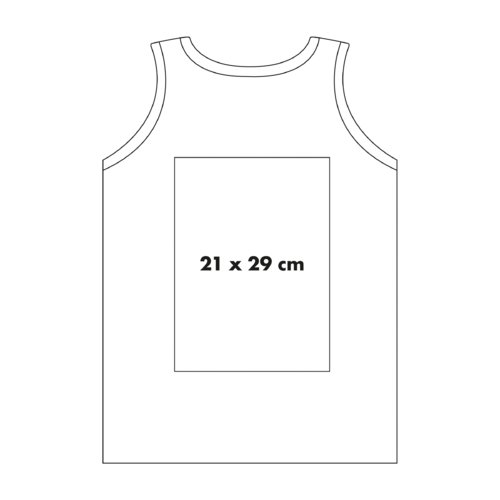 Tanktop i bomuld med atletisk snit.
