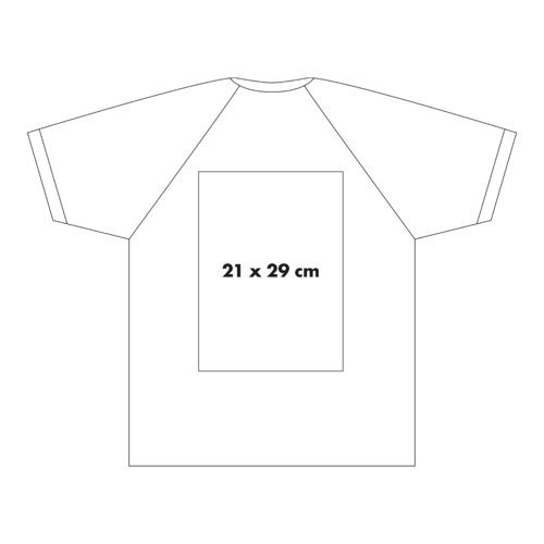 T-shirt i bomuld med kontrastfarvede rmer og rund hals.