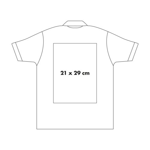 Piqu poloshirt med knaplukning og korte rmer.