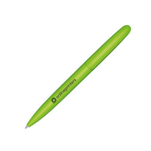 Grn bio kuglepen med drejemekanisme.