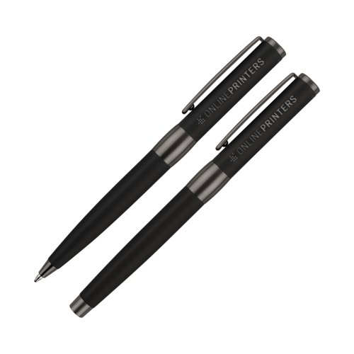senator® Black Line Sæt med kuglepen og fyldepen i læderetui 1