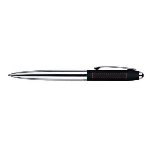 Metal kuglepen med drejemekanisme og soft-touch overflade.