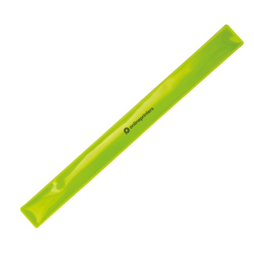 Gul plastik snap armbnd til at vikle rundt om.