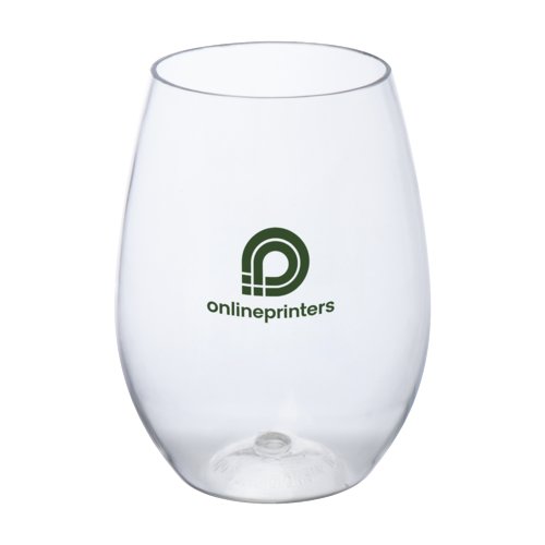 Gennemsigtig drikkekop af plast.