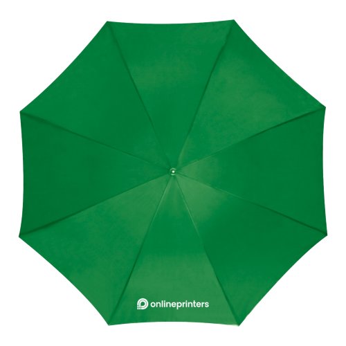 Grn automatisk stokparaply med stor diameter.