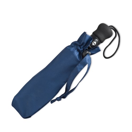 Mrkebl automatisk folde paraply med matchende etui.