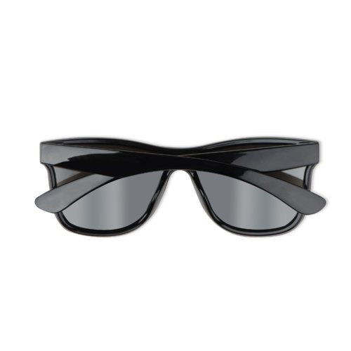 Sort plastik wayfarer solbrille.