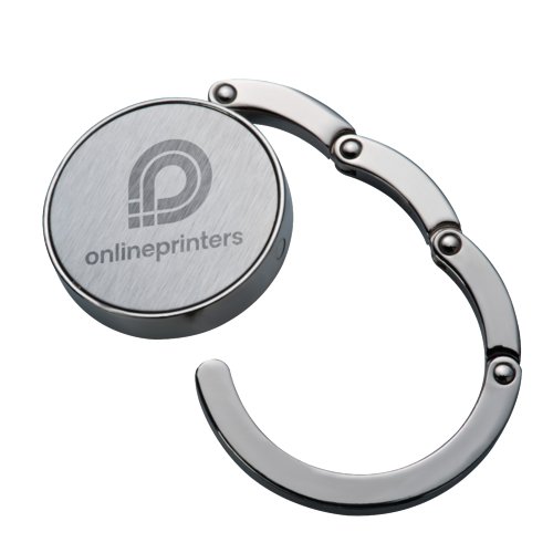 Gr metal taskeholder med foldemekanisme.