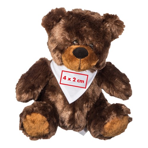 Brun bamse med trklde.