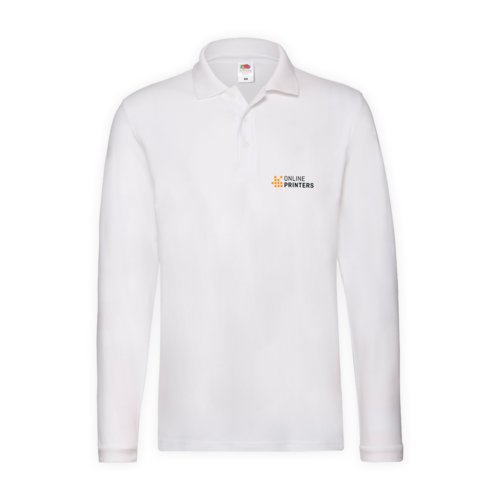 Fruit of the Loom langærmede poloshirts 1