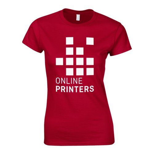 Kirsebrrd dame T-shirt i bomuldsjersey med korte rmer.