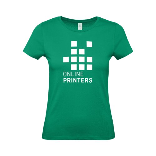 Grn bomulds T-shirt med korte rmer.