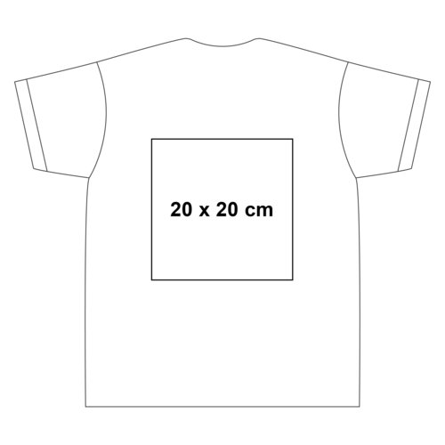 Basic T-shirt i stof til drenge, korte rmer.