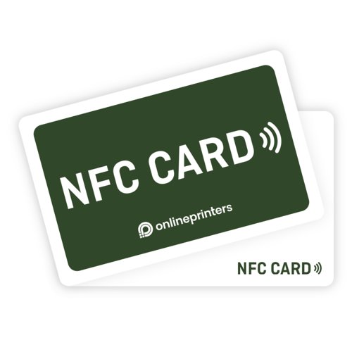 NFC-visitkort, 8,6 x 5,4 cm, 4/4-farvetryk 1
