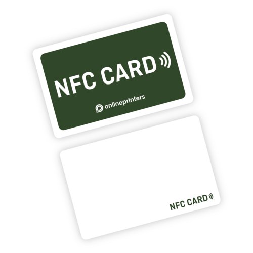 NFC-visitkort, 8,6 x 5,4 cm, 4/4-farvetryk 3