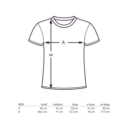 Bomulds-T-shirt med korte rmer og rund hals.