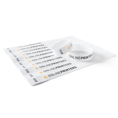 Adgangsarmbånd af Tyvek®, 4/0 1