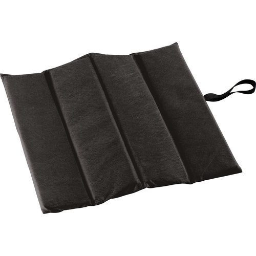 Sort non-woven siddehynde med brestrop.
