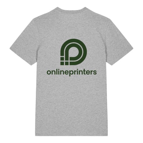 Grmeleret T-shirt i kologisk bomuld, unisex-pasform.