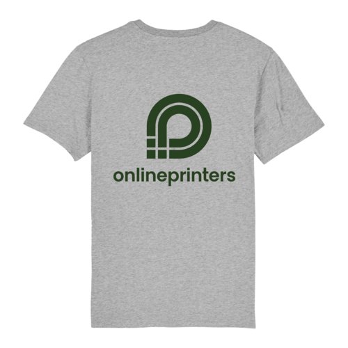 Grmeleret unisex T-shirt i kologisk bomuld.