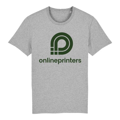 Grmeleret unisex T-shirt i kologisk bomuld.