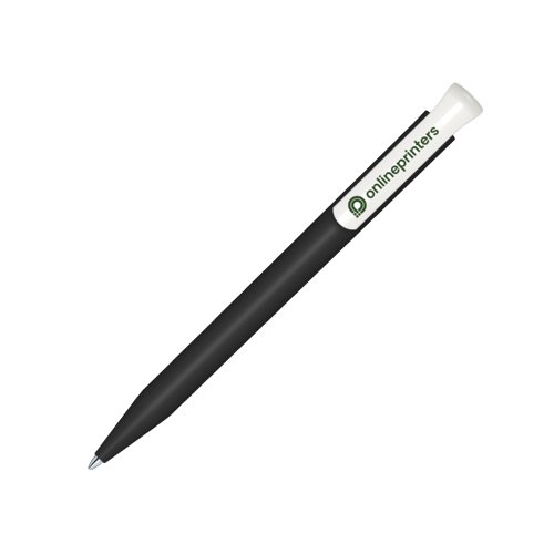 Sort bio kuglepen med trykmekanisme.
