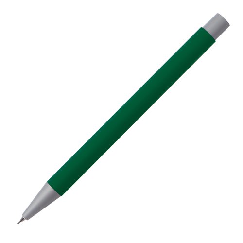 Grn trykblyant med udskiftelig stift.