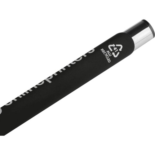 Sort gelpen med semi-flydende blk og htte.