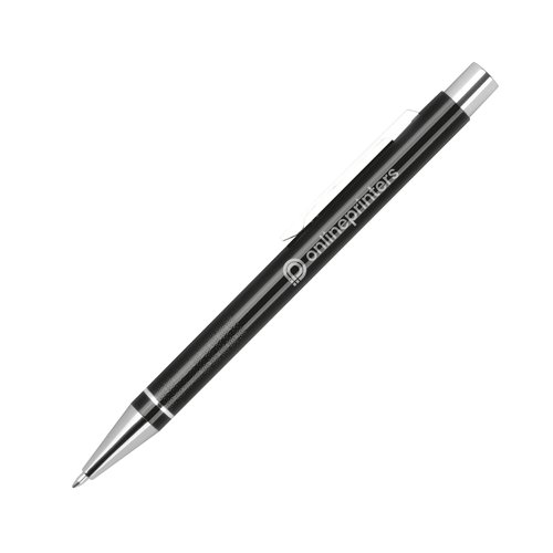 Sort gelpen med htte og metalelementer.