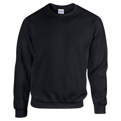 Sort bomuldsblanding sweatshirt til mnd.