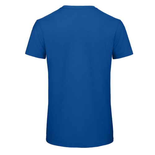 Kongebl kologisk bomulds T-shirt med korte rmer.
