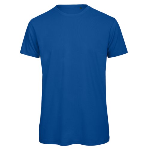 Kongebl kologisk bomulds-T-shirt med korte rmer.