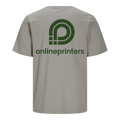Gr kologisk bomulds T-shirt, unisex pasform.