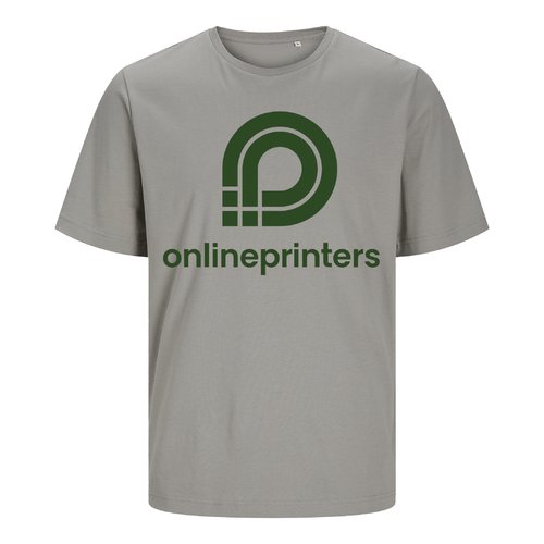 Gr kologisk bomulds T-shirt i unisex-pasform.